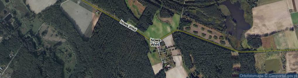 Zdjęcie satelitarne Nowa Wieś ul.